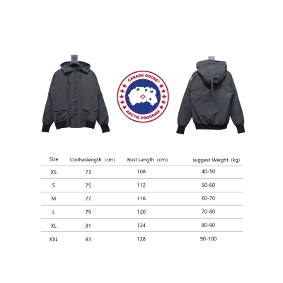 Canada Goose Short Down Jacket 01 Grey 02