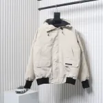 Canada Goose Short Down Jacket 01 Off-White