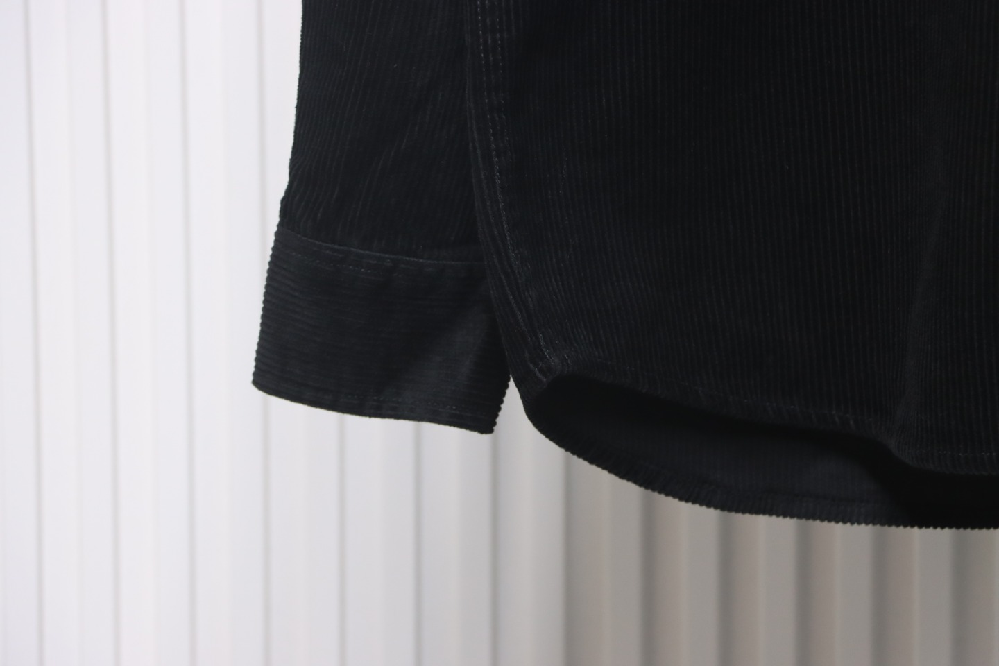 Carhartt Classic LOGO Label Pocket Corduroy Shirt Jacket Black