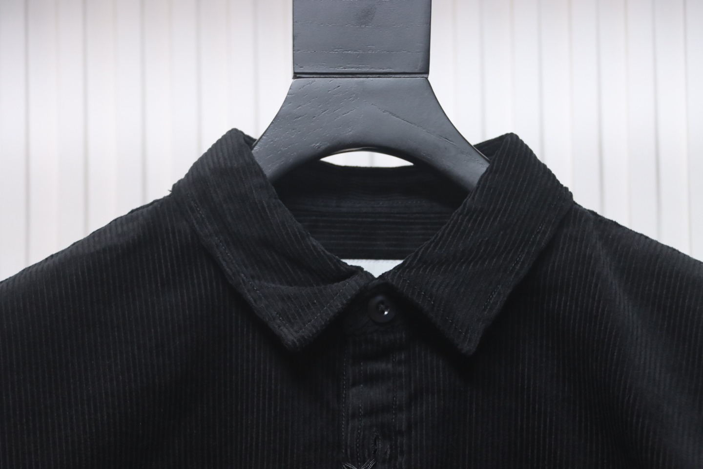 Carhartt Classic LOGO Label Pocket Corduroy Shirt Jacket Black
