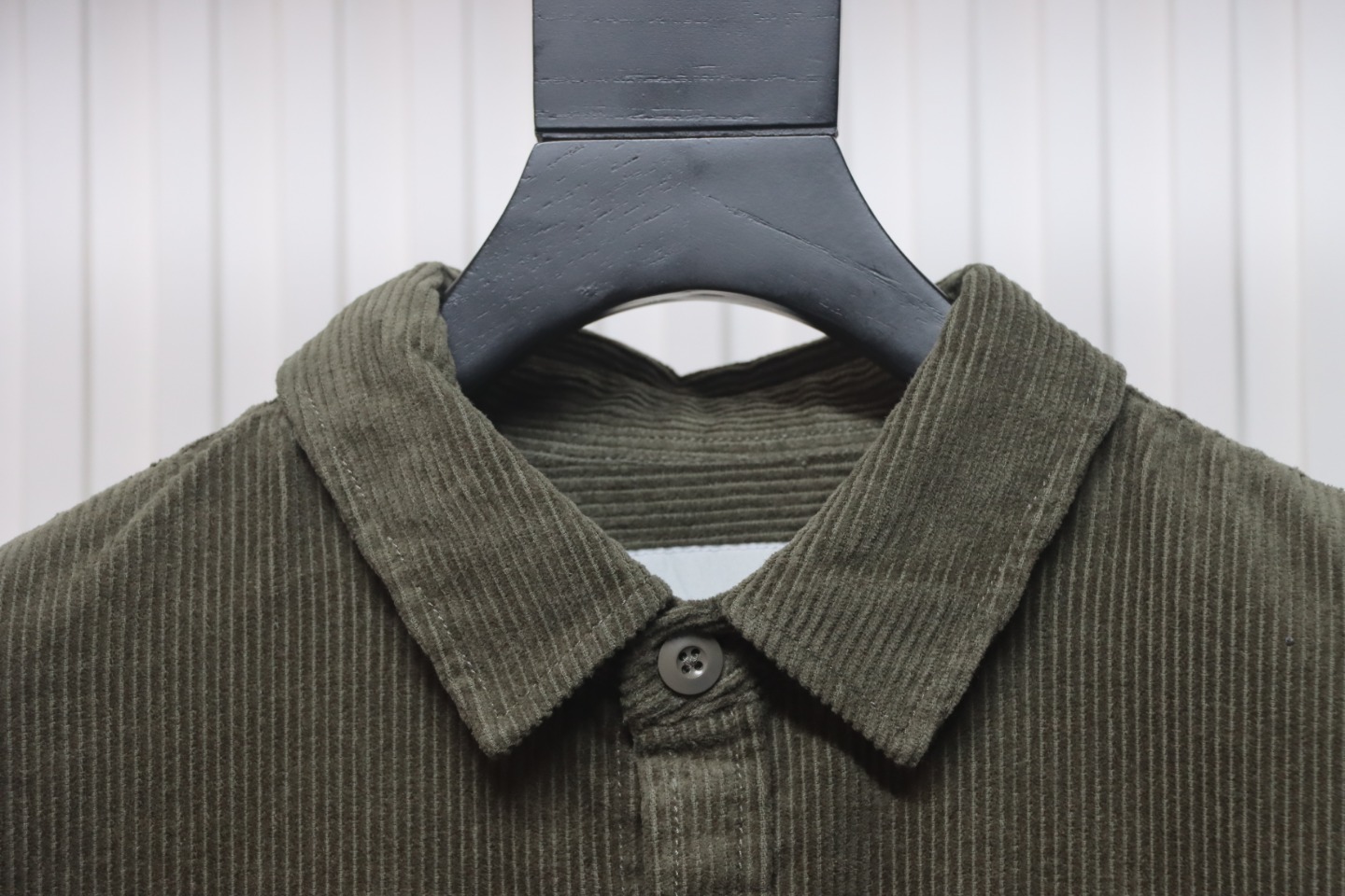 Carhartt Classic LOGO Label Pocket Corduroy Shirt Jacket Brown Green