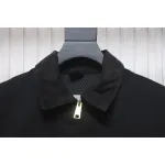 Carhartt Three-Color Canvas Work Jacket With Cotton Black