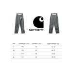 Carhartt Washed Distressed Canvas Overalls Lumberjack Pants Grey