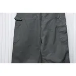 Carhartt Washed Distressed Canvas Overalls Lumberjack Pants Grey