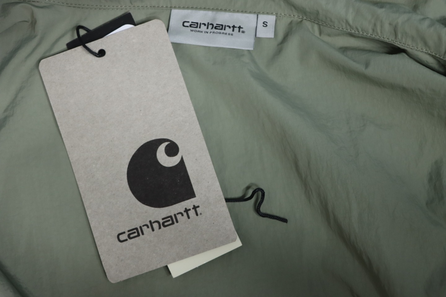 Carhartt Wip Grayson Hooded Ultralight Sun Protection Jacket Green