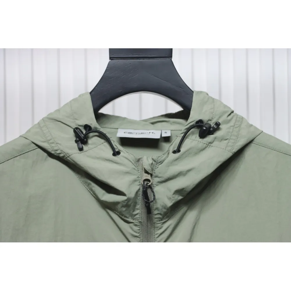 Carhartt Wip Grayson Hooded Ultralight Sun Protection Jacket Green
