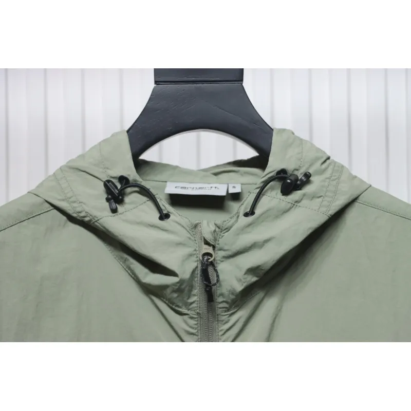 Carhartt Wip Grayson Hooded Ultralight Sun Protection Jacket Green