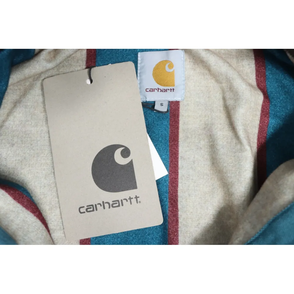 Carhartt x Stussy God-Level Co-Branded Workwear Jacket Blue