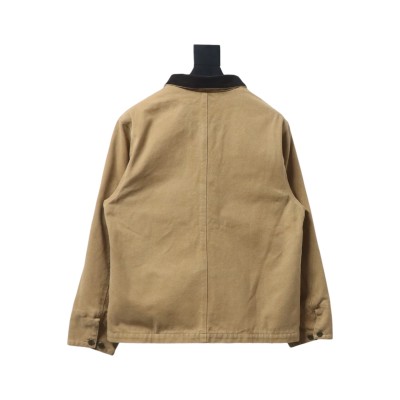 Carhartt x Stussy God-Level Co-Branded Workwear Jacket Khaki 02