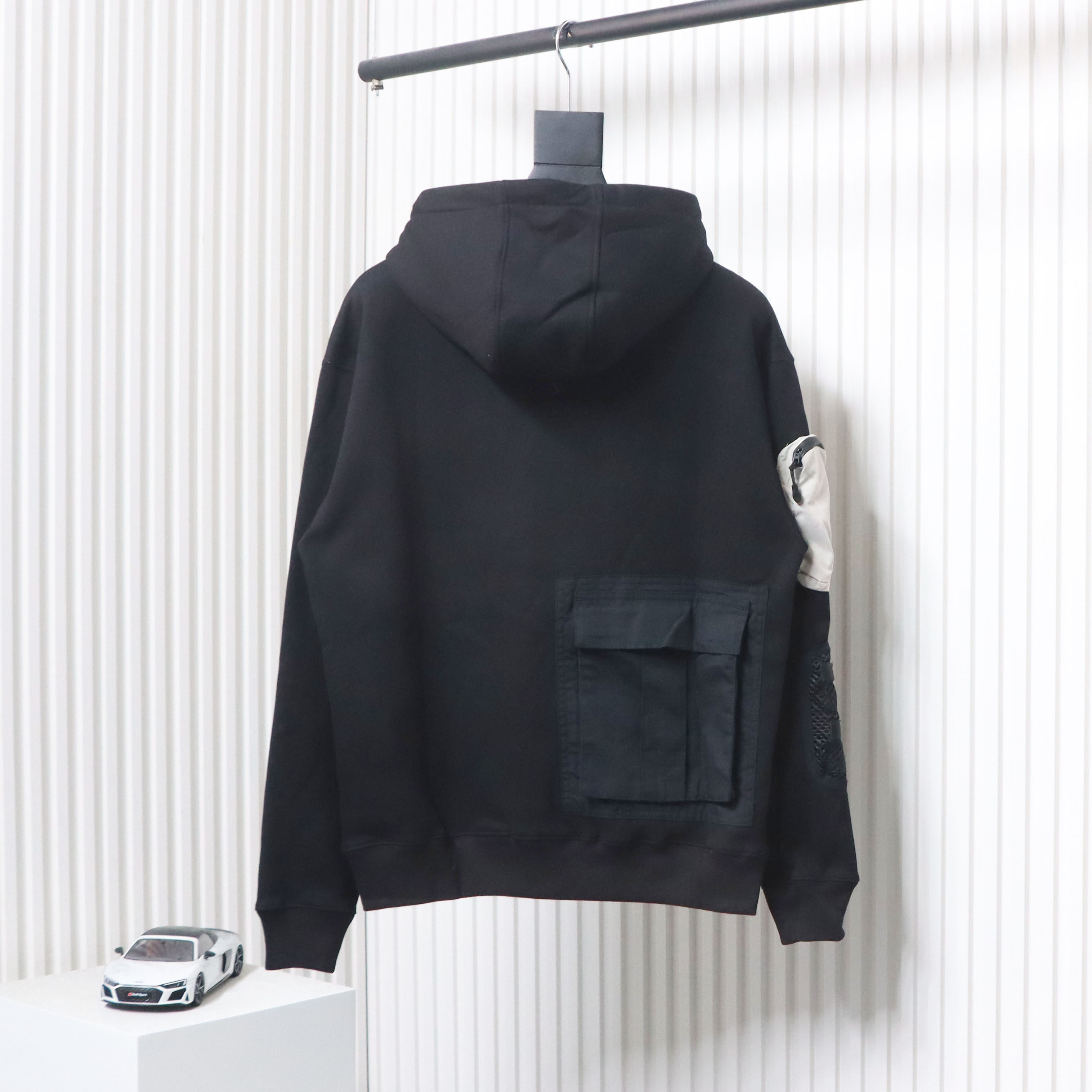 Travis Scott x NK Co-Branded Washed Pocket Hoodie