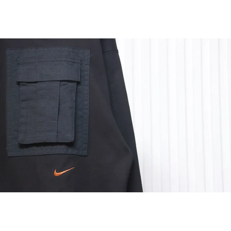 Travis Scott x NK Co-Branded Washed Pocket Hoodie