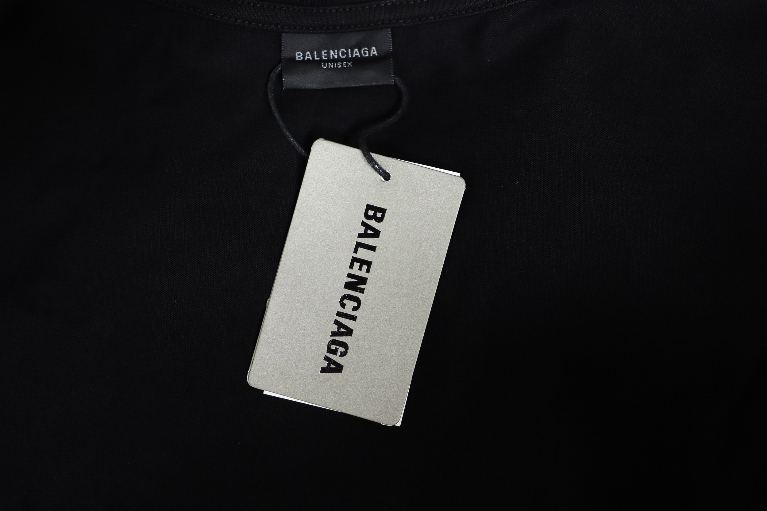 Balenciaga 3D Printed Design Loose Long Sleeved Sweatshirt