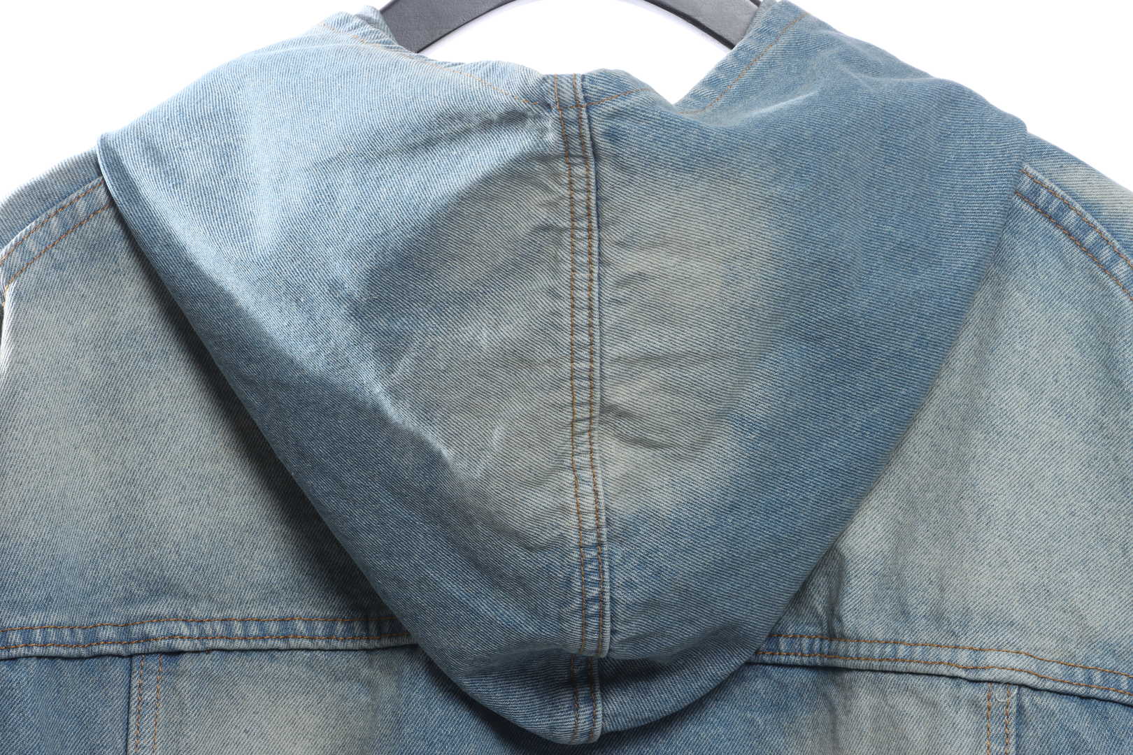 Balenciaga Blizzard Show Denim Hoodie