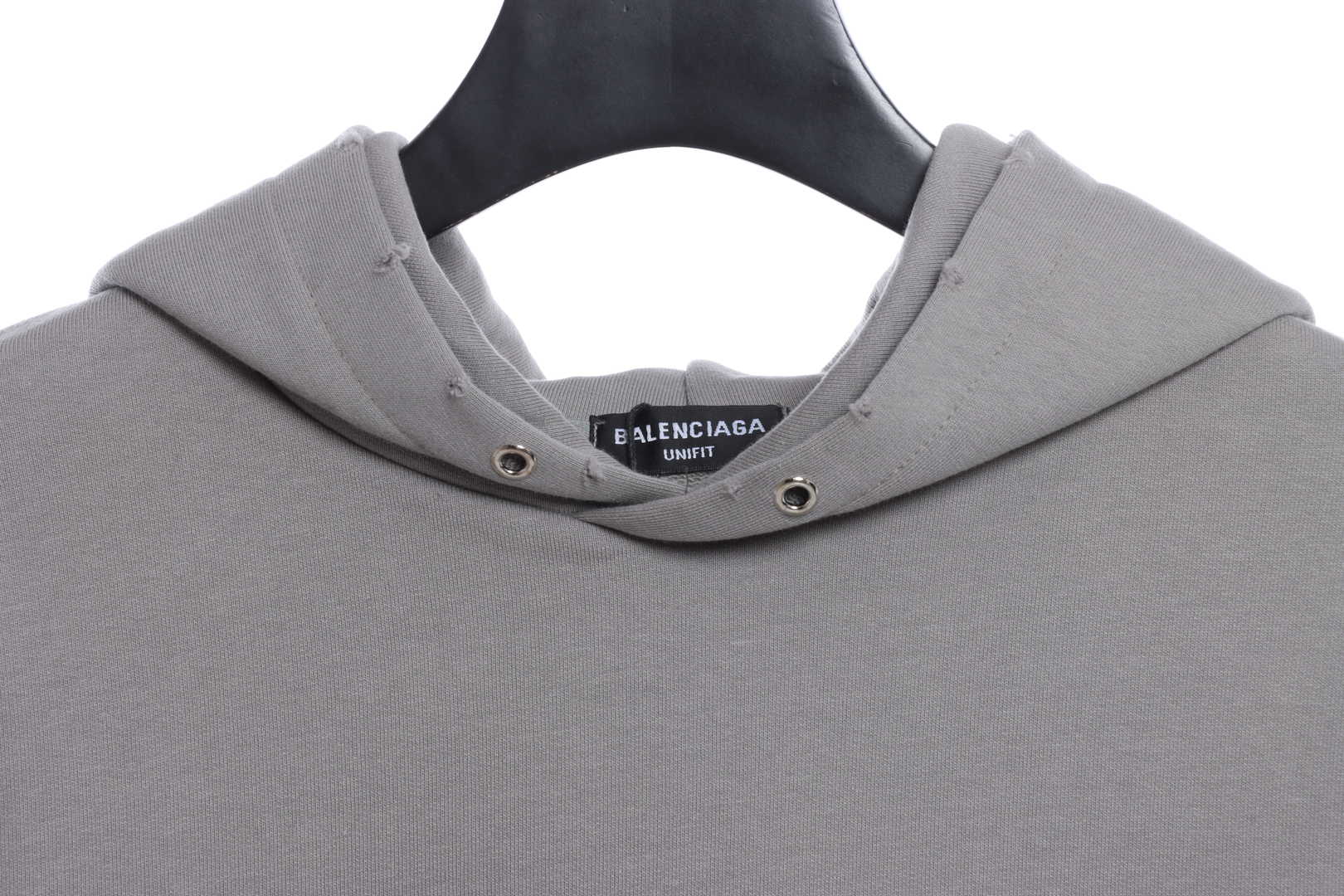 Balenciaga Blurred Letter Printed Hoodie