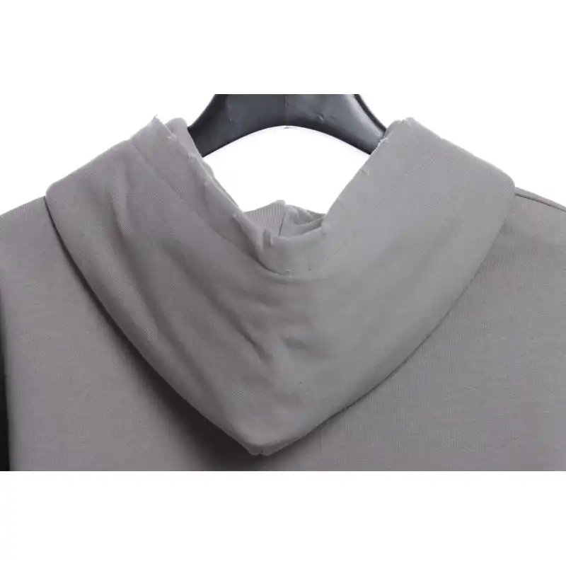 Balenciaga Blurred Letter Printed Hoodie