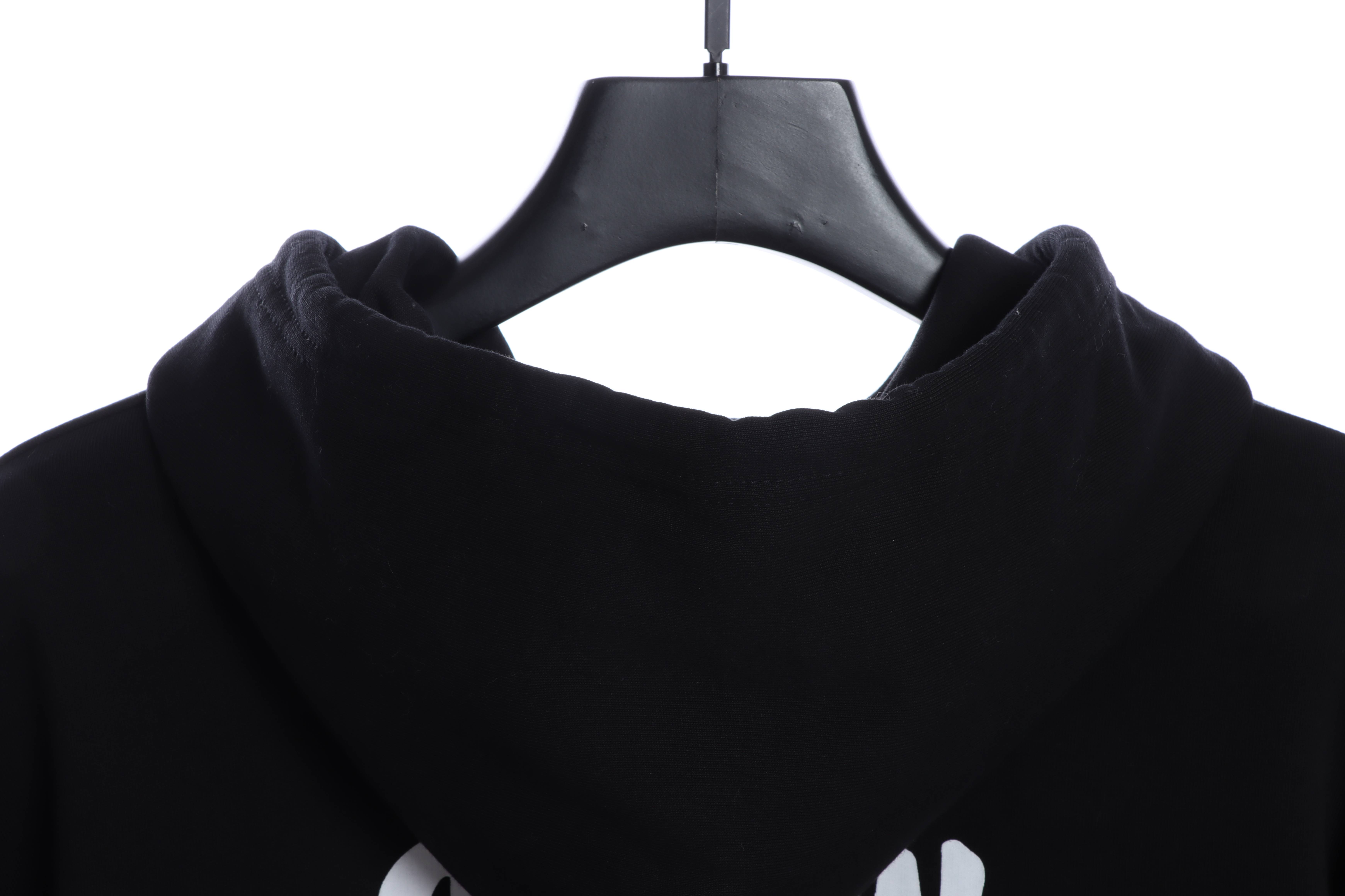 Balenciaga CREW Slogan Printed Hoodie