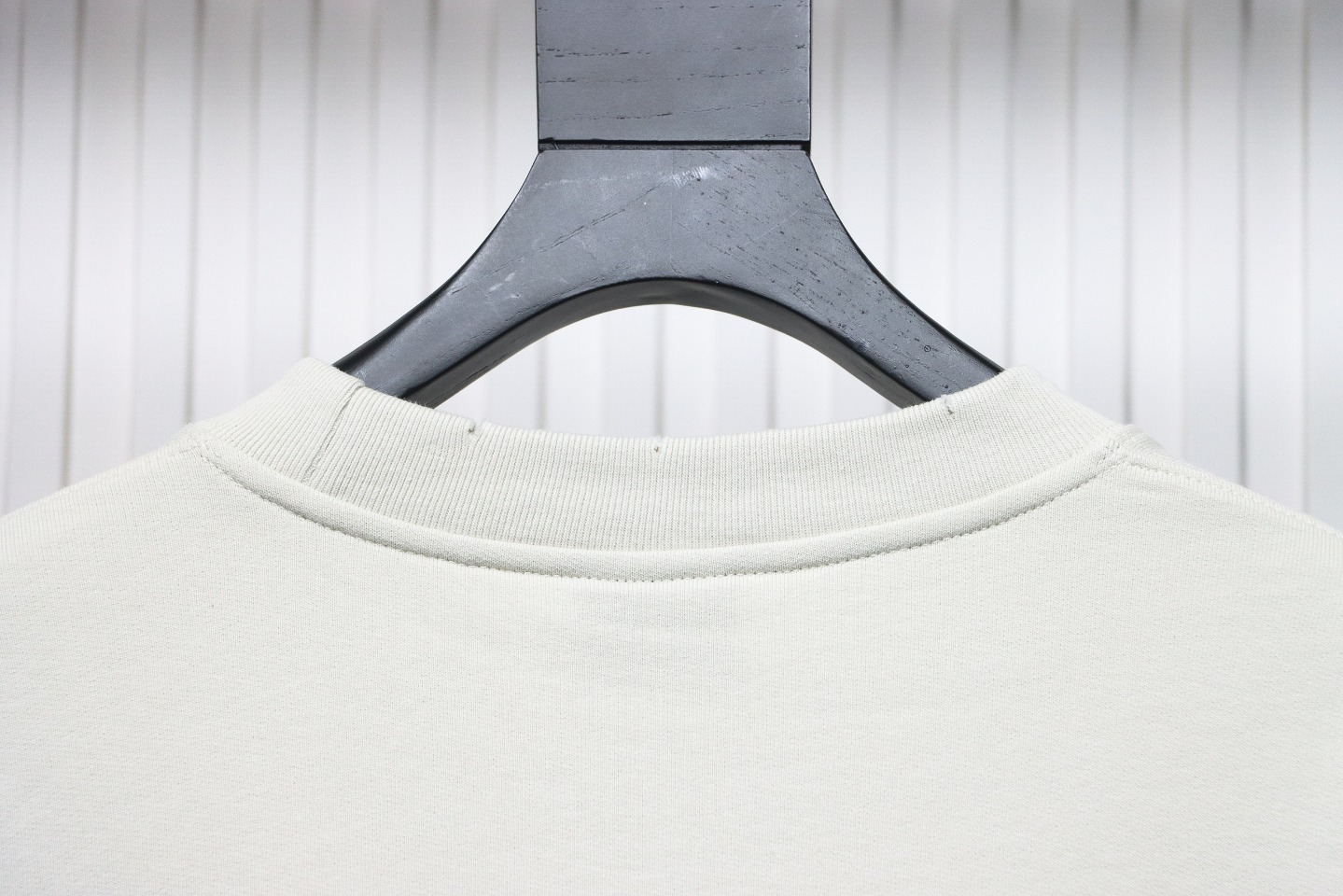 Balenciaga Floral Paper Tape Round Neck Hoodie Black Text