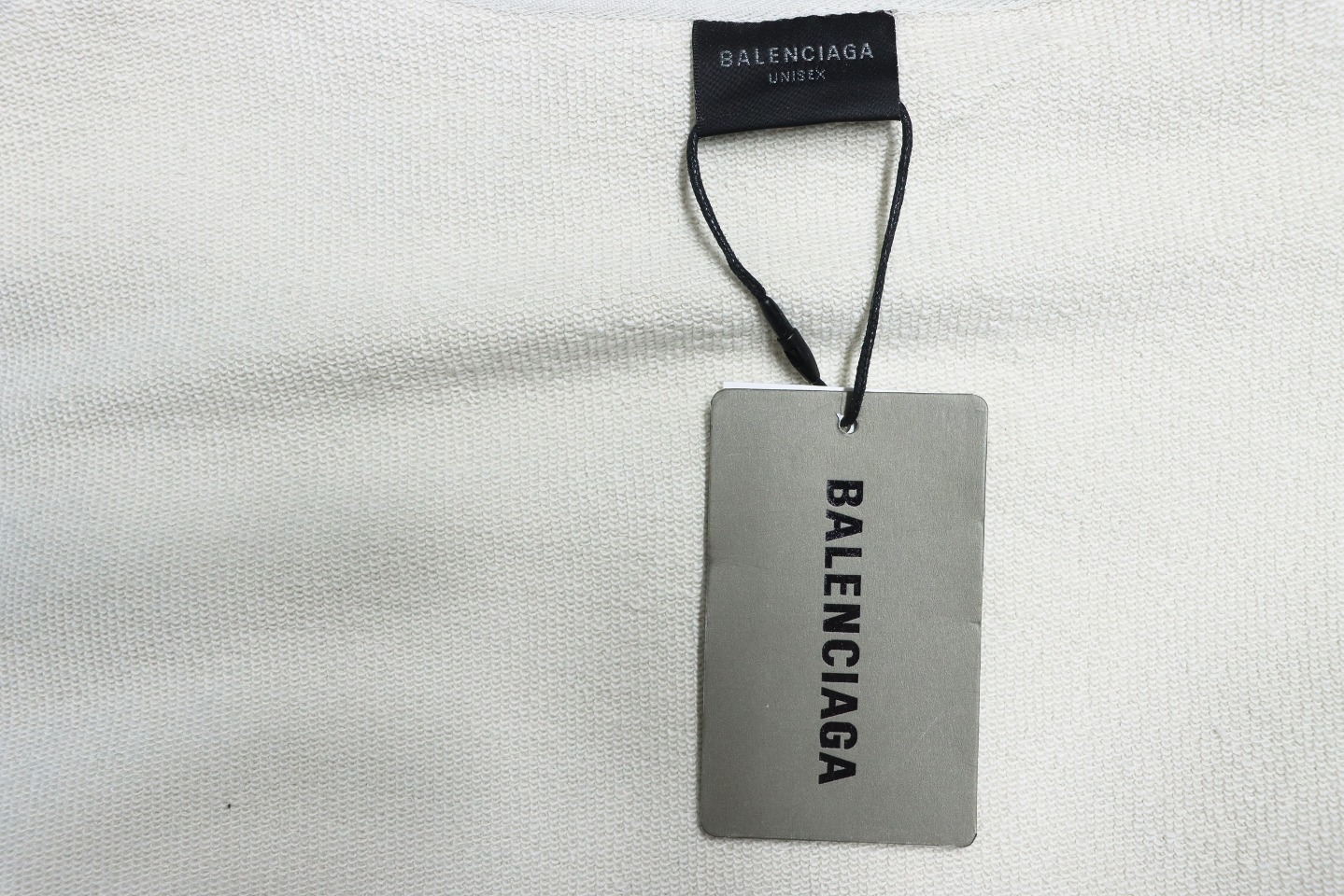 Balenciaga Floral Paper Tape Round Neck Hoodie Yellow Green Text