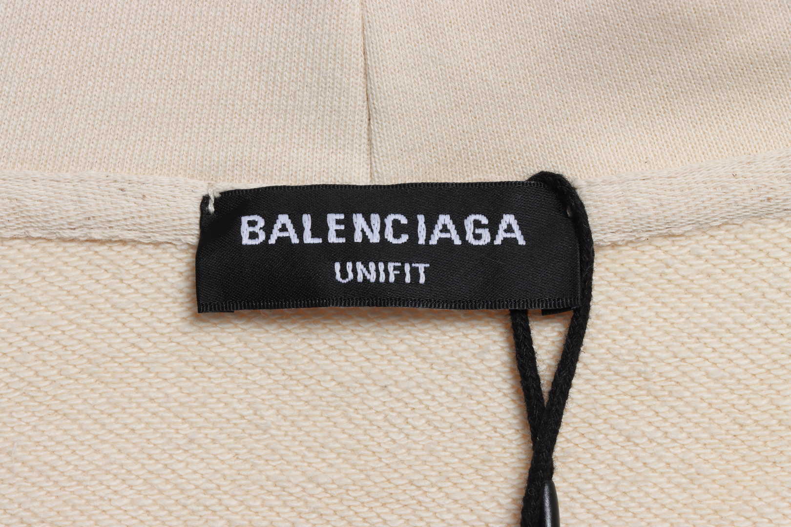 Balenciaga Front And Back Letter Printed Hoodie