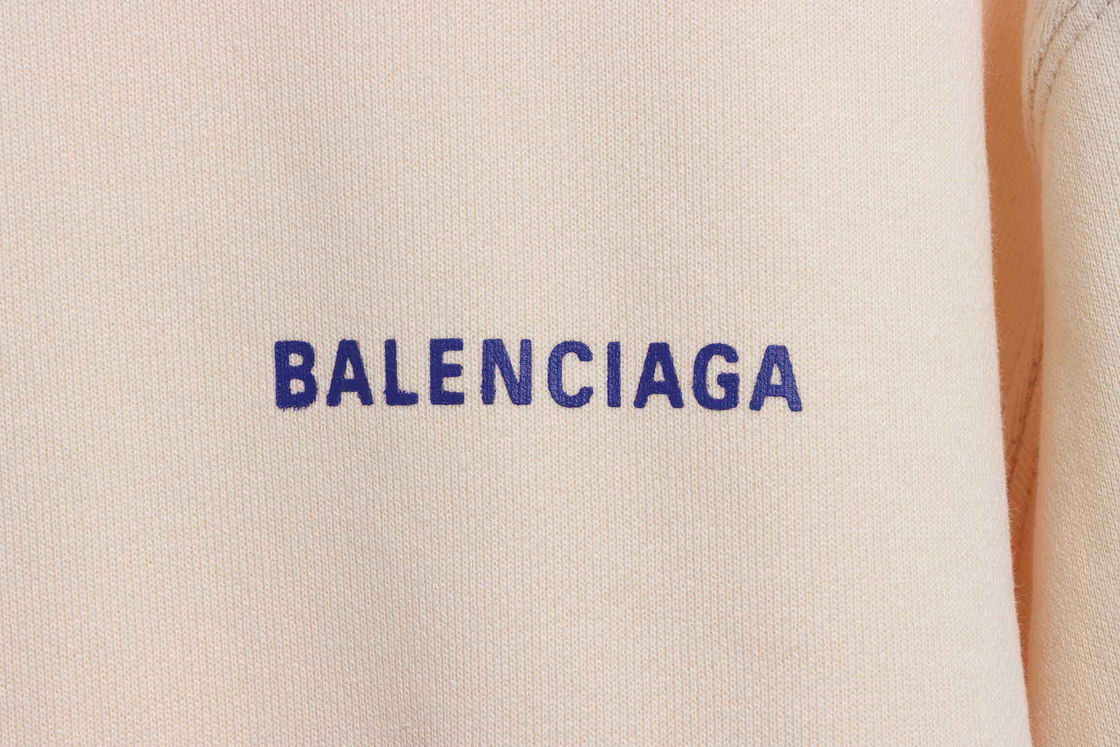 Balenciaga Front And Back Letter Printed Hoodie