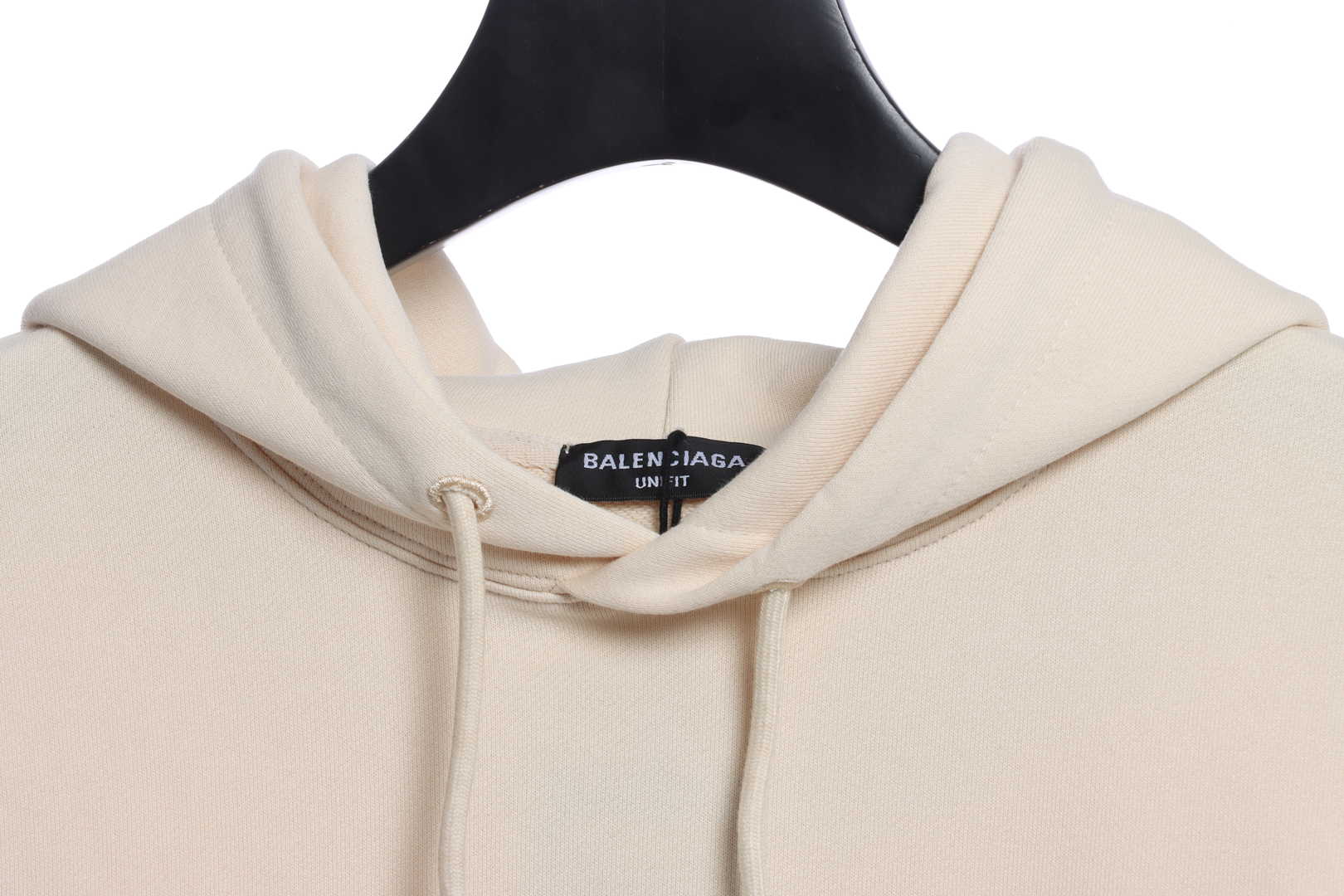 Balenciaga Front And Back Letter Printed Hoodie