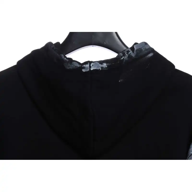 Balenciaga Graffiti Splashed Ink Hoodie