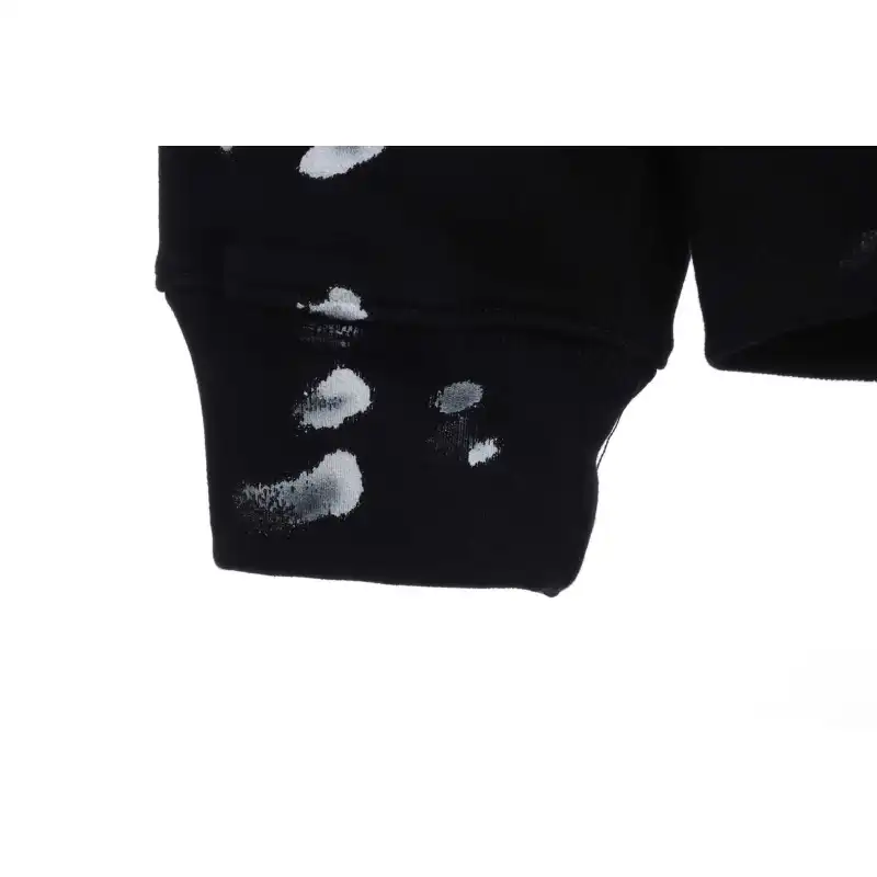 Balenciaga Graffiti Splashed Ink Hoodie