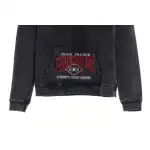 Balenciaga Heavy Industry Washed Pocket Embroidered Hoodie