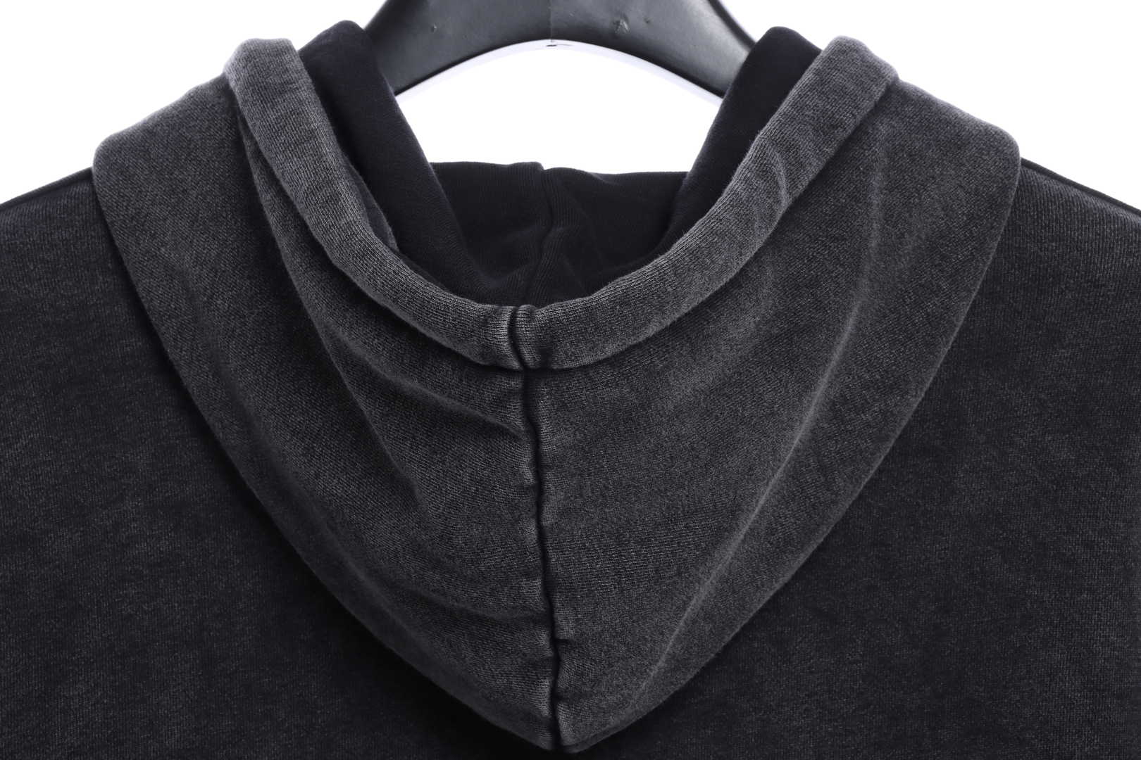 Balenciaga Heavy Industry Washed Pocket Embroidered Hoodie