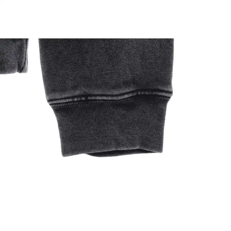 Balenciaga Heavy Industry Washed Pocket Embroidered Hoodie