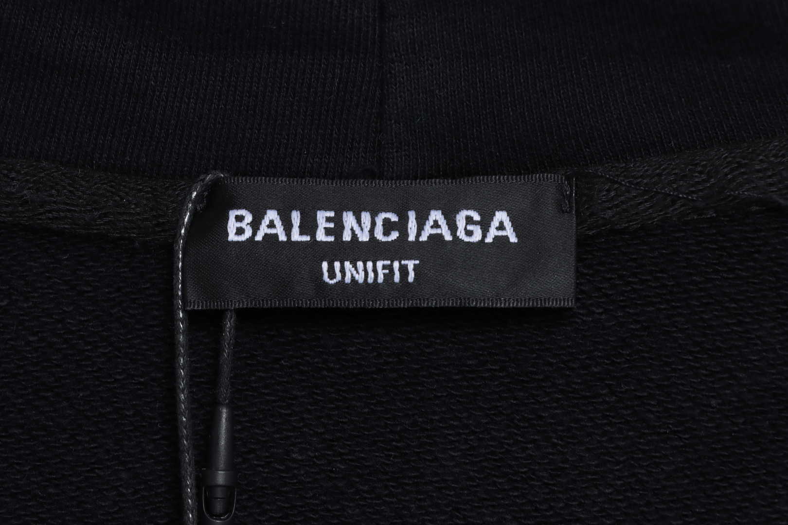 Balenciaga Heavy Industry Washed Pocket Embroidered Hoodie