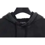 Balenciaga Heavy Industry Washed Pocket Embroidered Hoodie