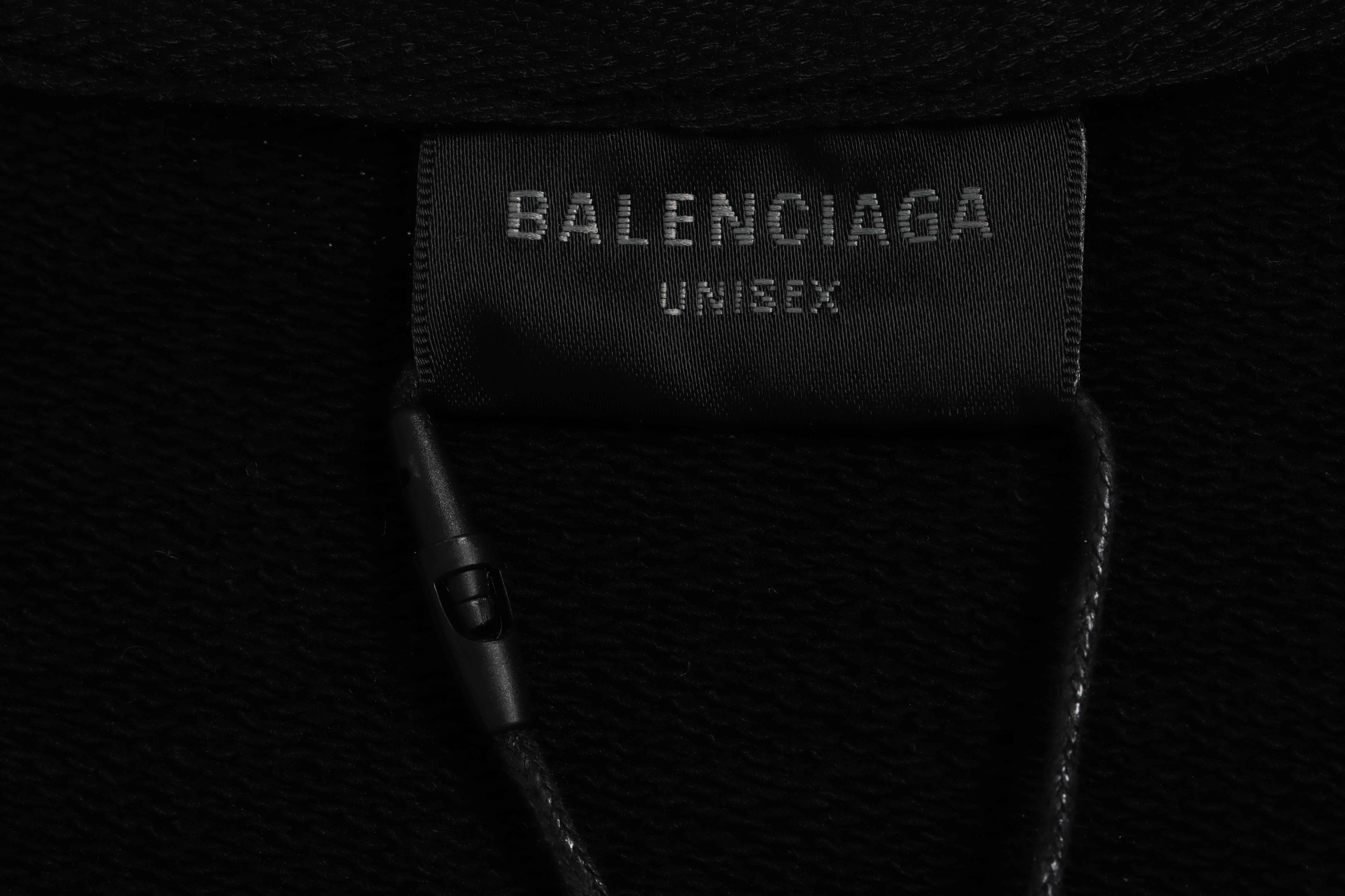 Balenciaga Incomplete Letter Hoodie