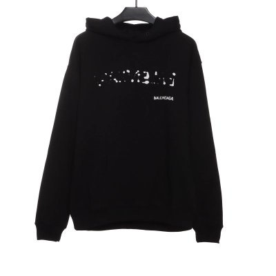 Balenciaga Incomplete Letter Hoodie 01