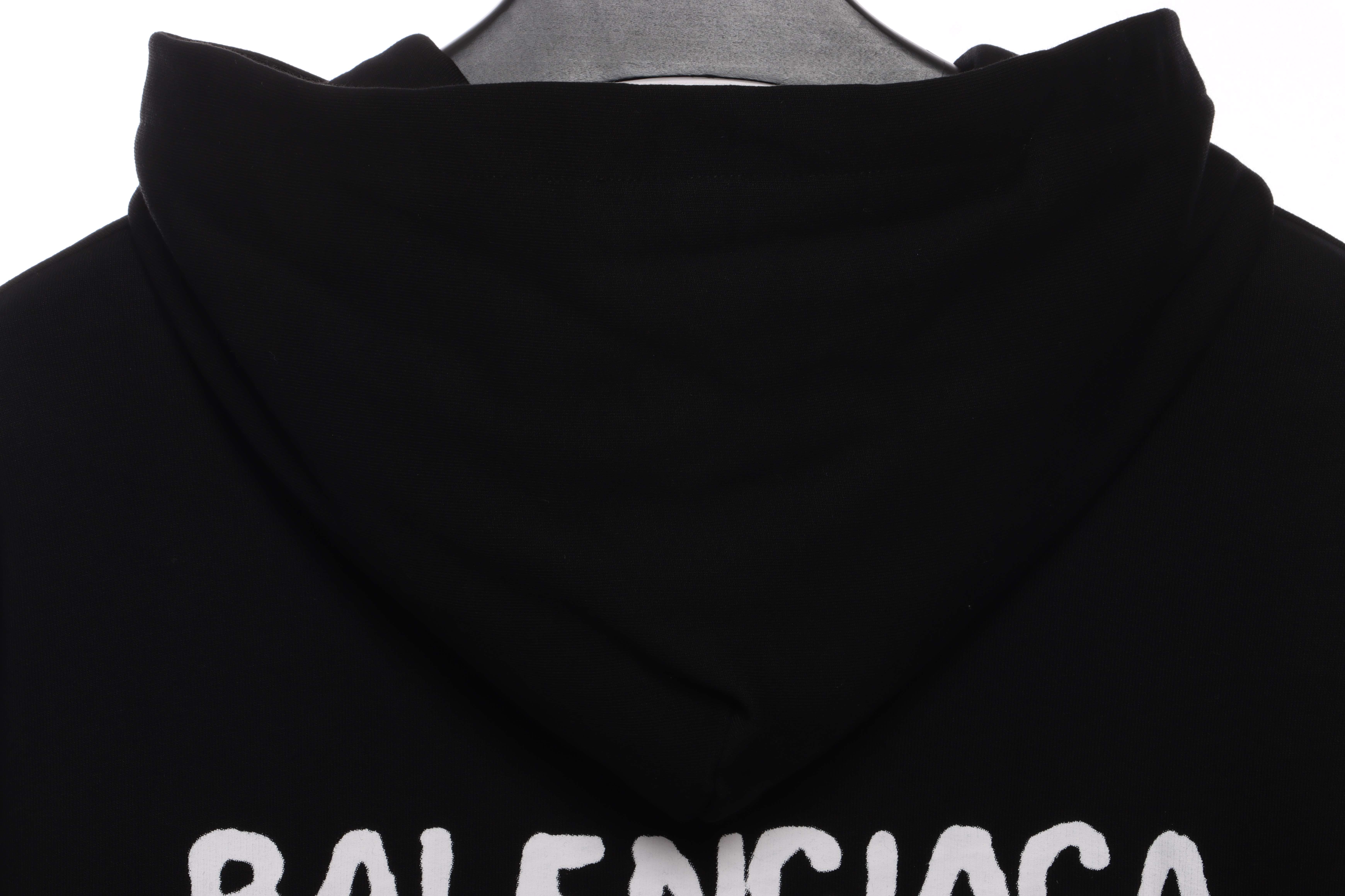Balenciaga Incomplete Letter Hoodie