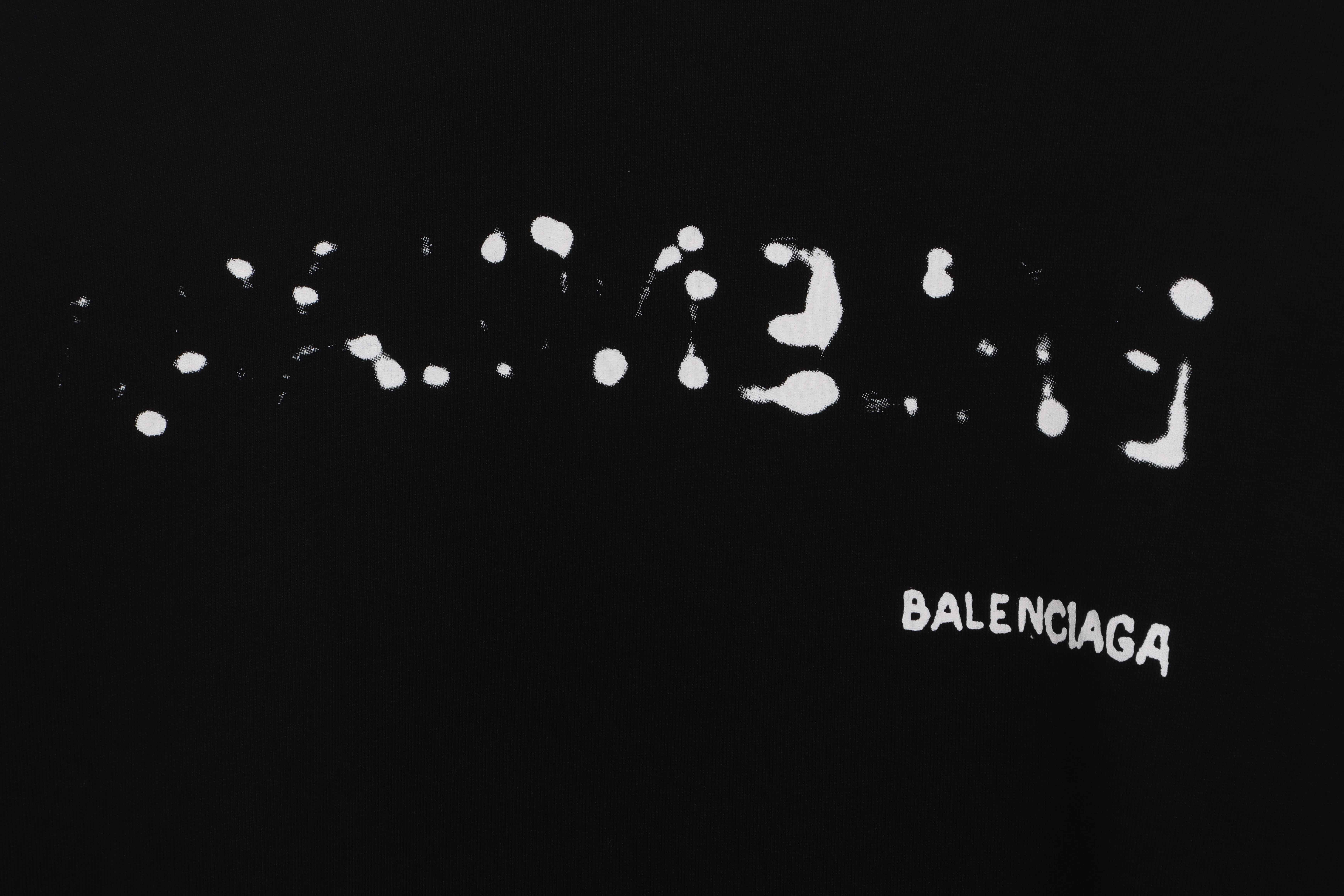 Balenciaga Incomplete Letter Hoodie