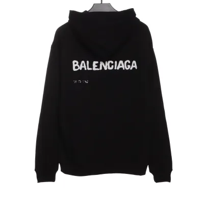 Balenciaga Incomplete Letter Hoodie 02