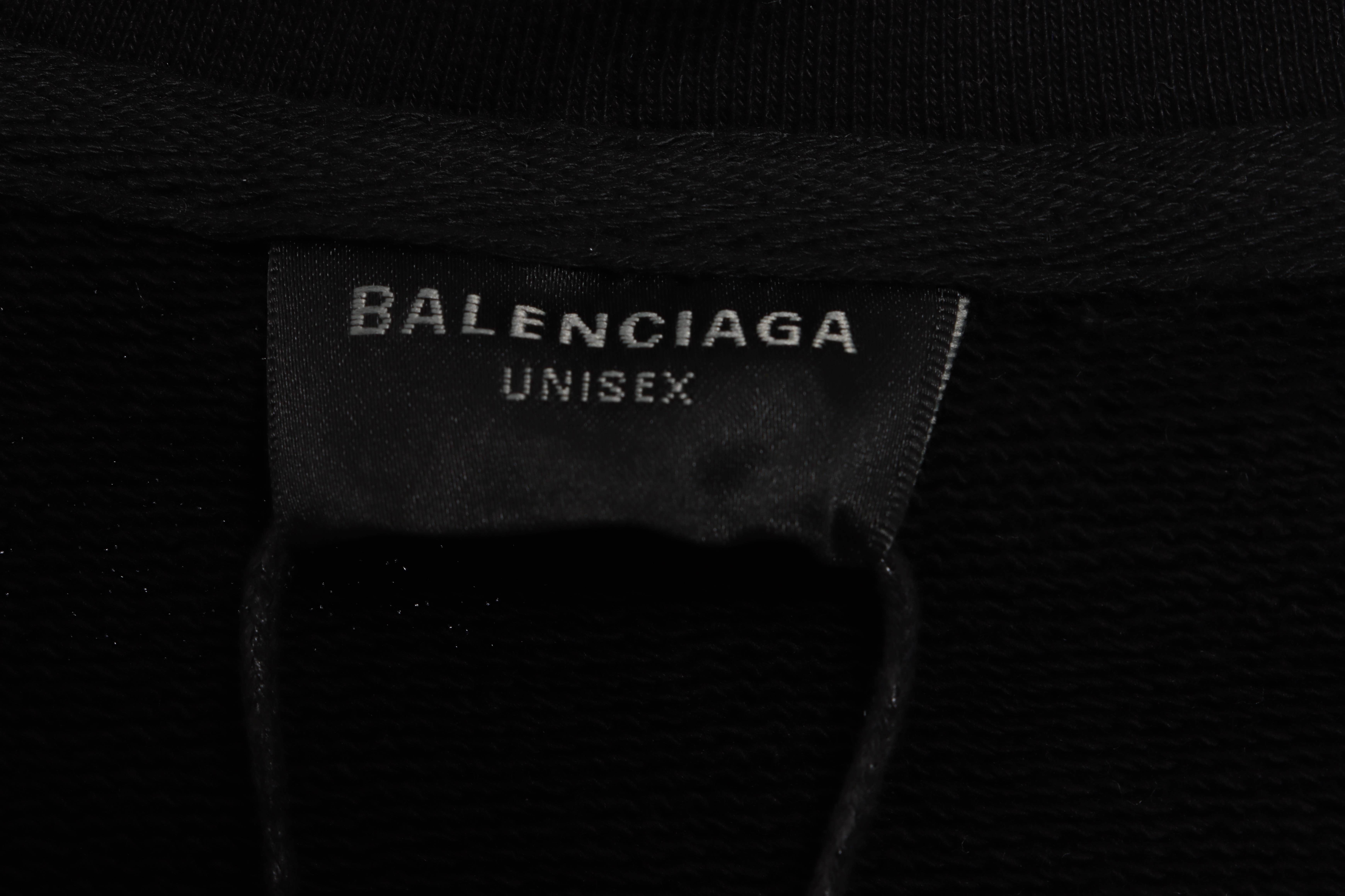Balenciaga Qixi Limited Embroidery Hoodie