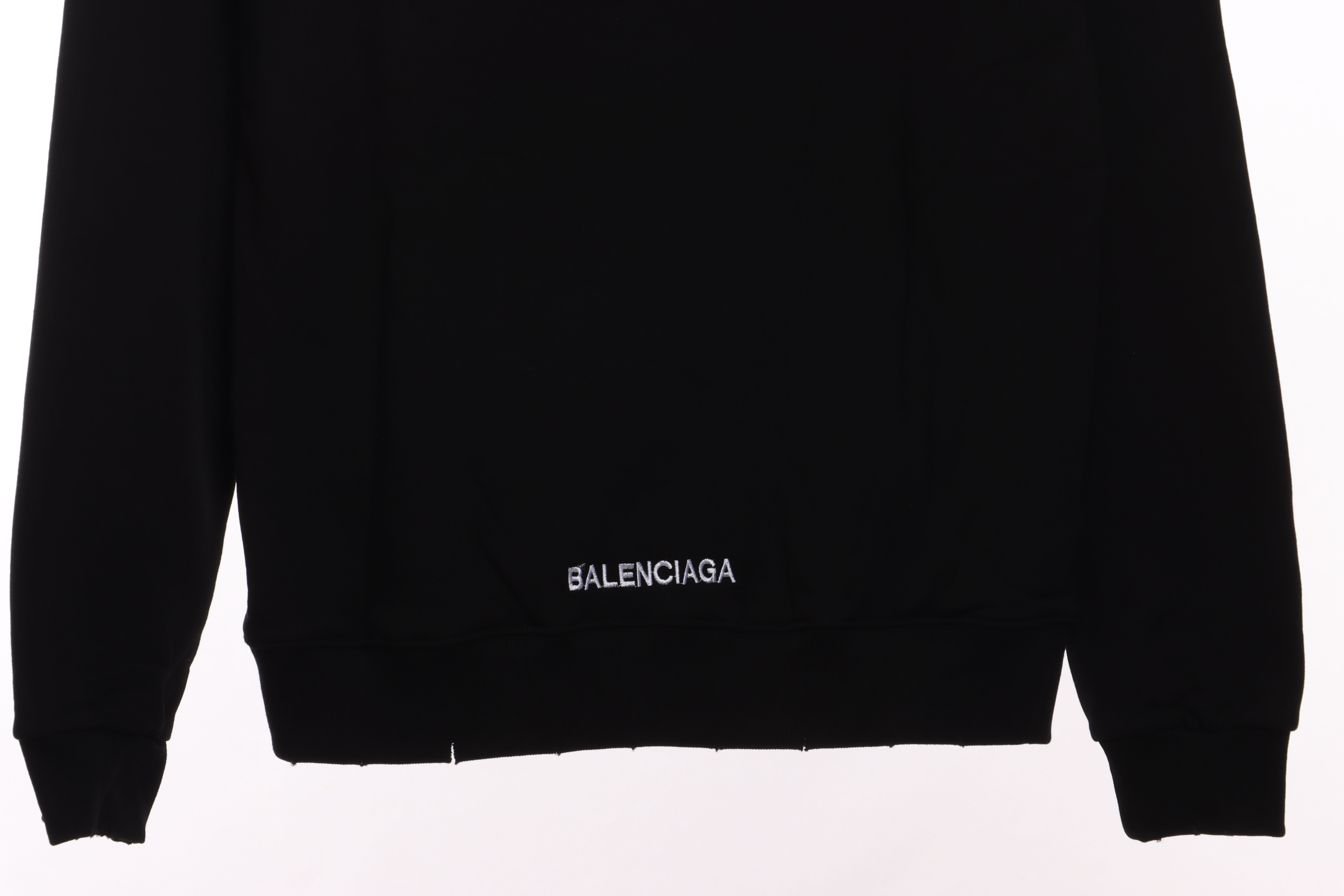 Balenciaga Qixi Limited Embroidery Hoodie