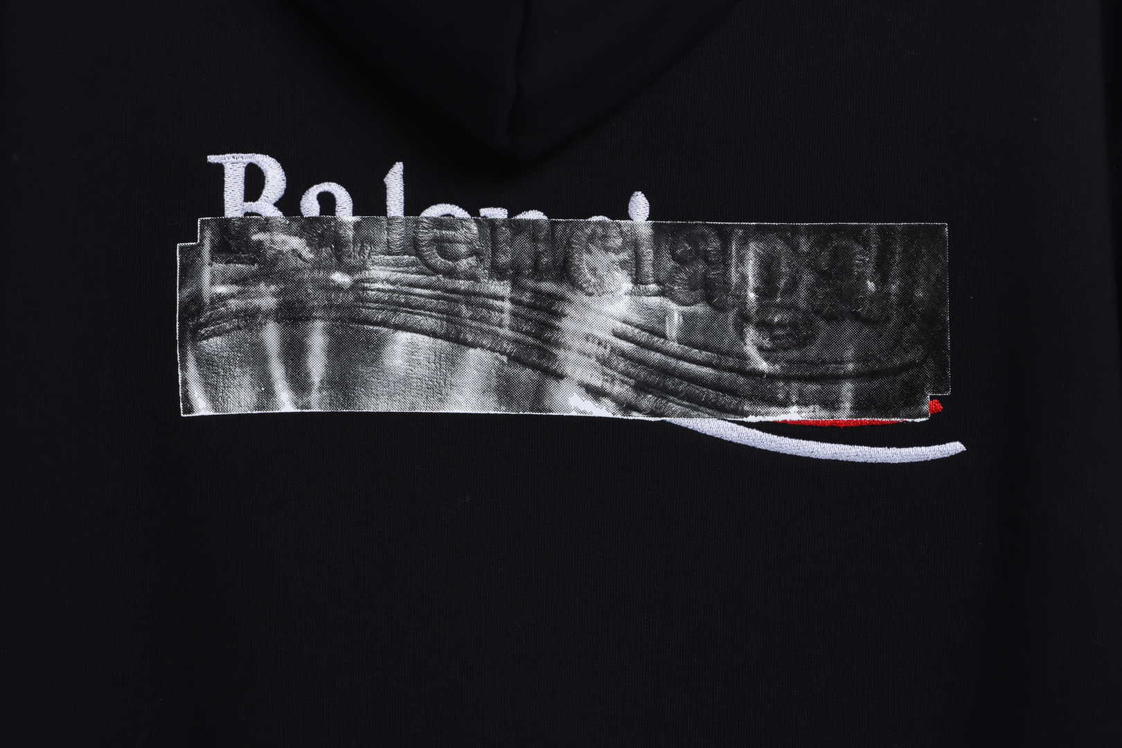Balenciaga Rubber Strip Cola Hoodie