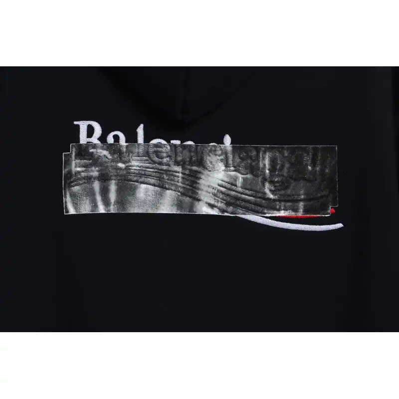 Balenciaga Rubber Strip Cola Hoodie