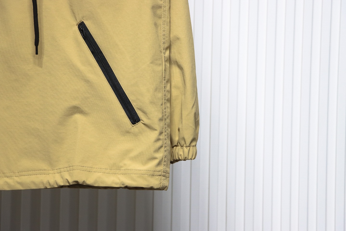 Balenciaga 23 Hooded Stand-Up Collar With Letters On The Back Jacket Yellow