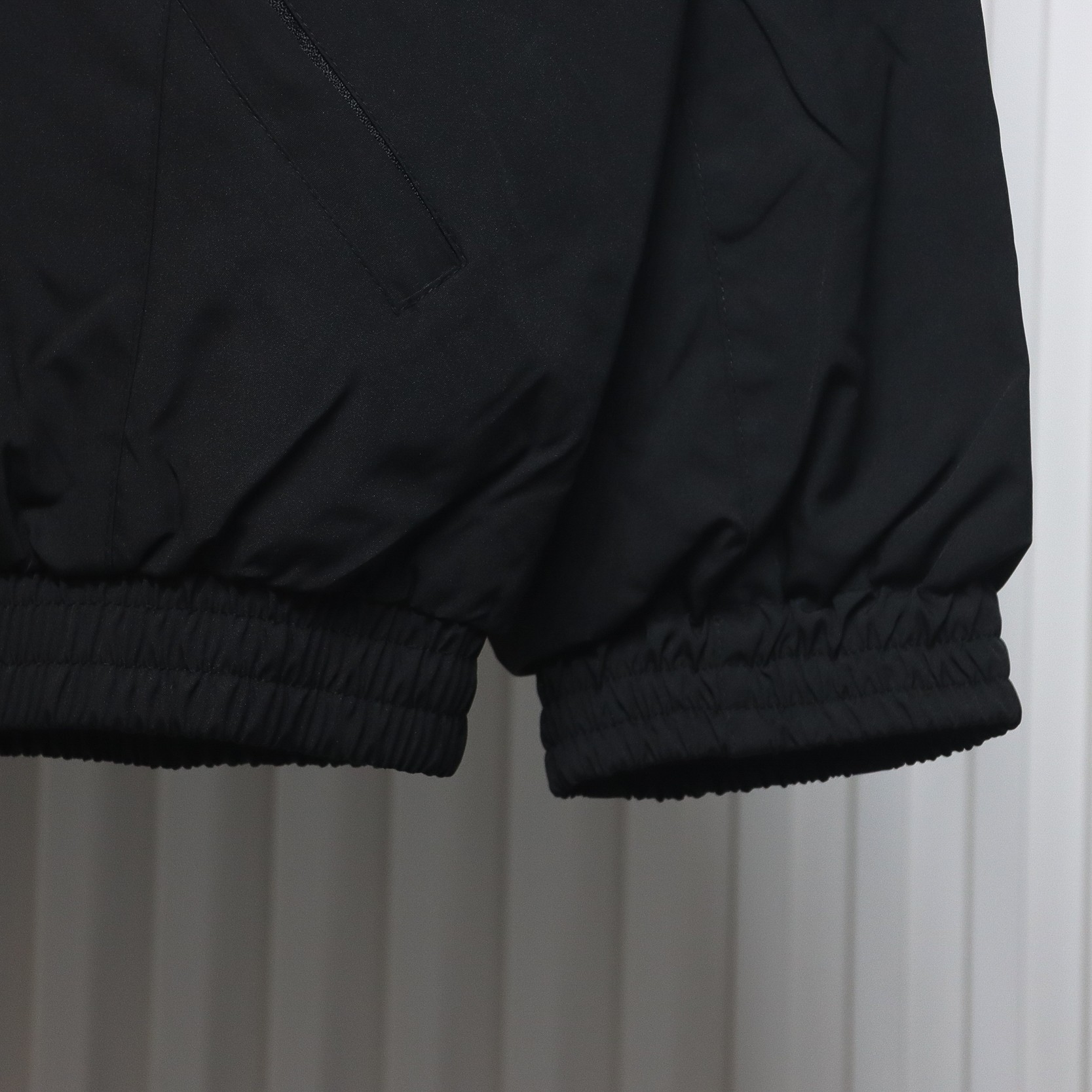 Balenciaga 23FW Catwalk Style Splicing Sports 3B Suit Jacket Black