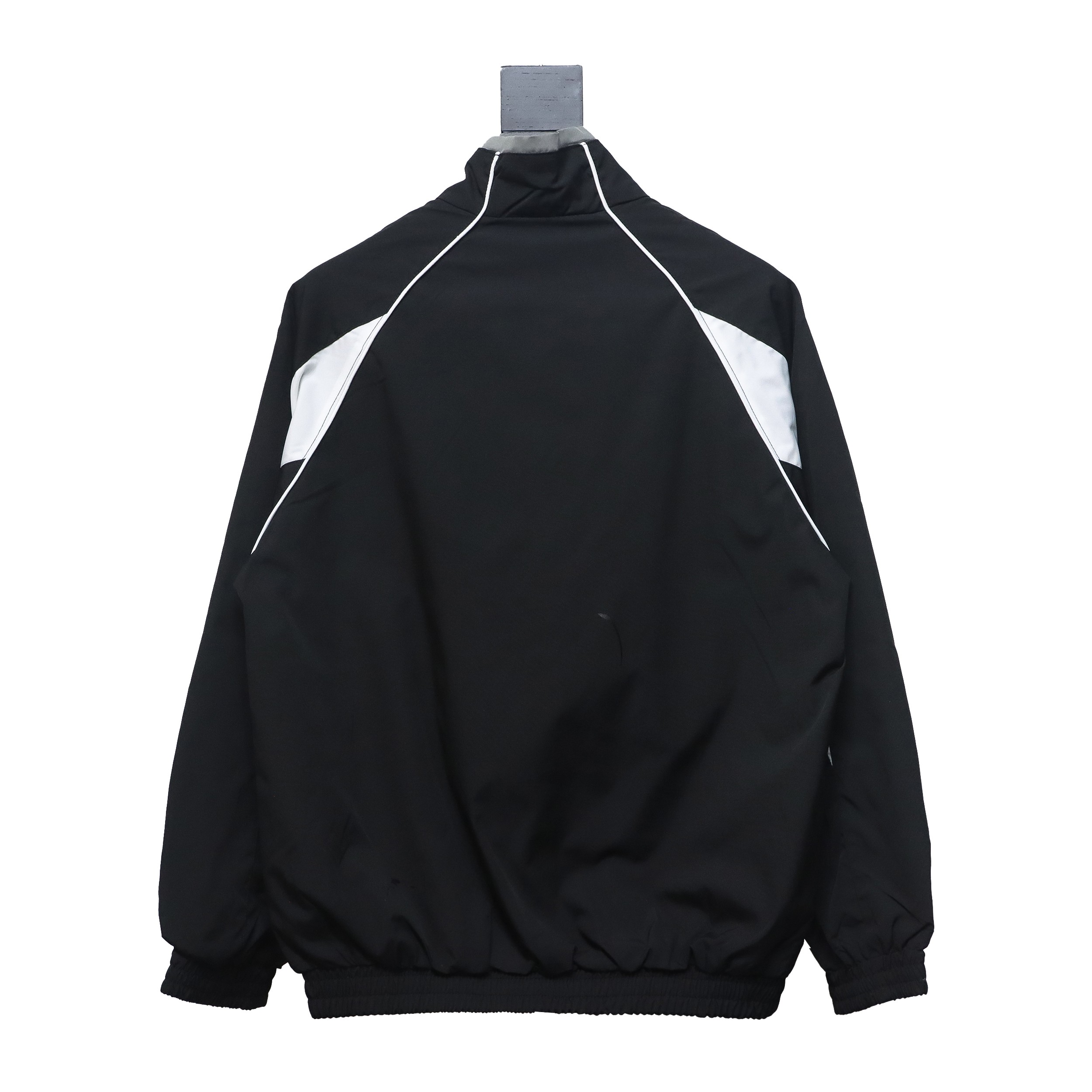 Balenciaga 23FW Catwalk Style Splicing Sports 3B Suit Jacket Black