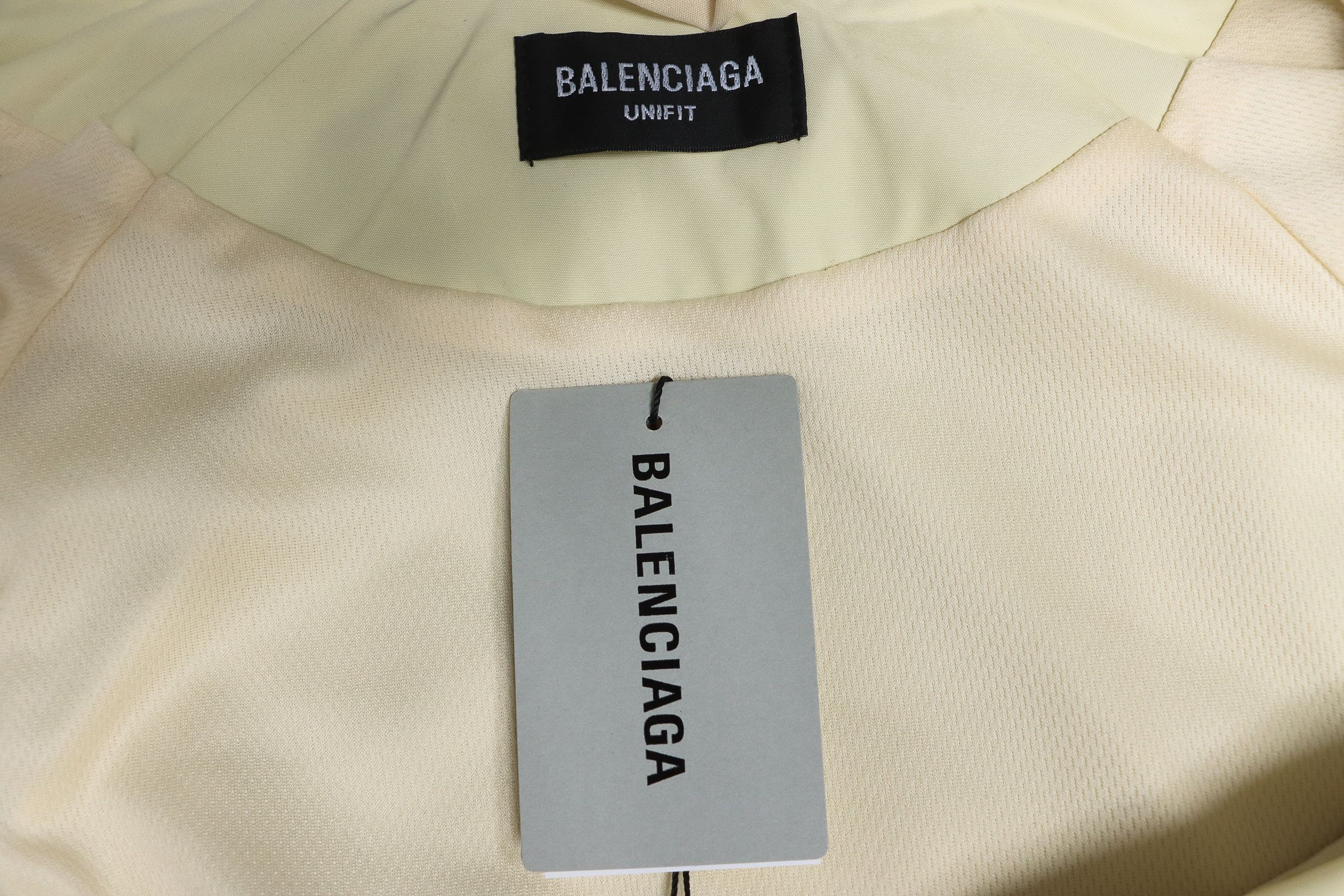 Balenciaga 23FW Catwalk Style Splicing Sports 3B Suit Jacket White