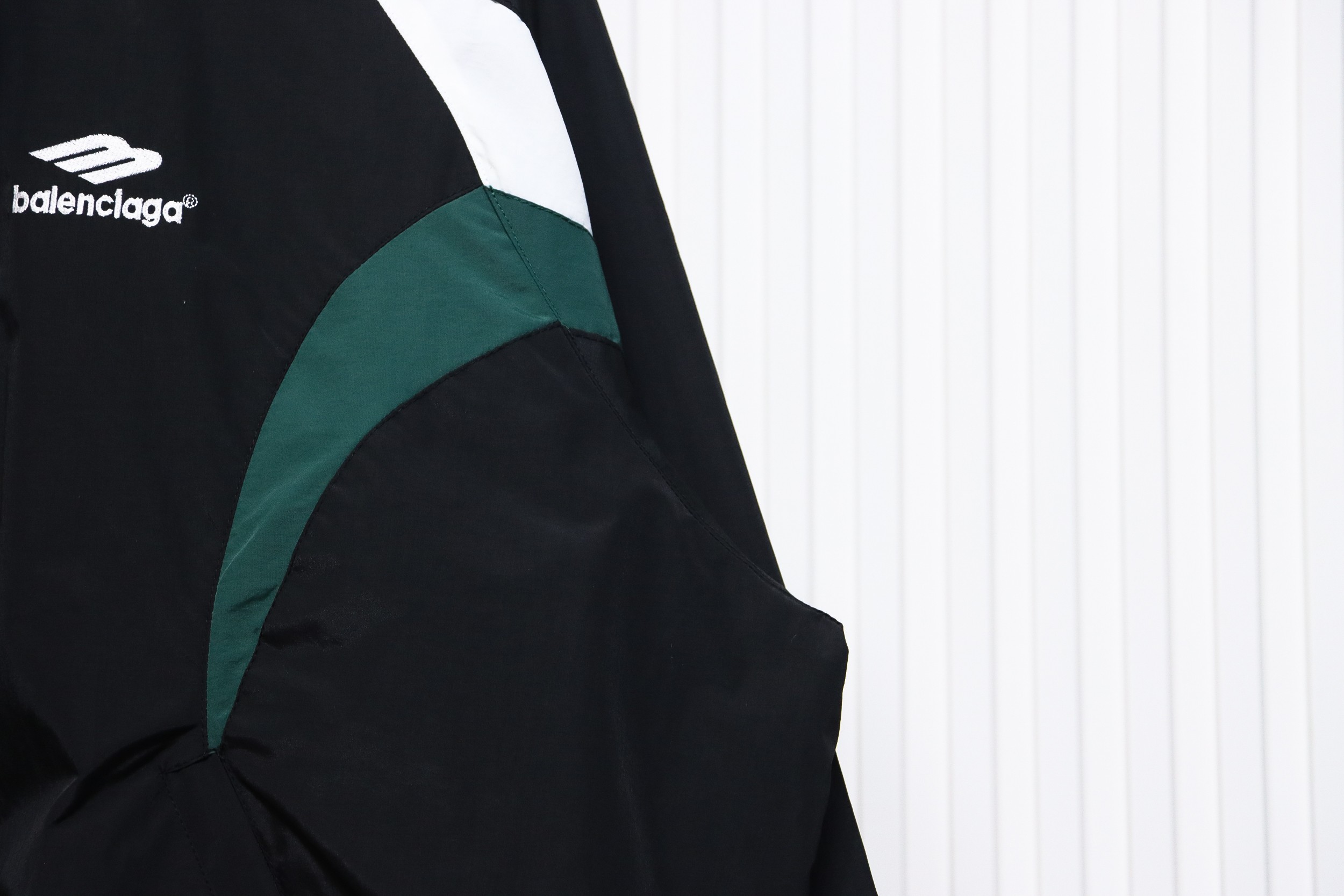 Balenciaga 23FW Catwalk Style Splicing Sports Suit Jacket