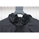 Balenciaga 23FW Half Zip Jacket With Stowable Hood