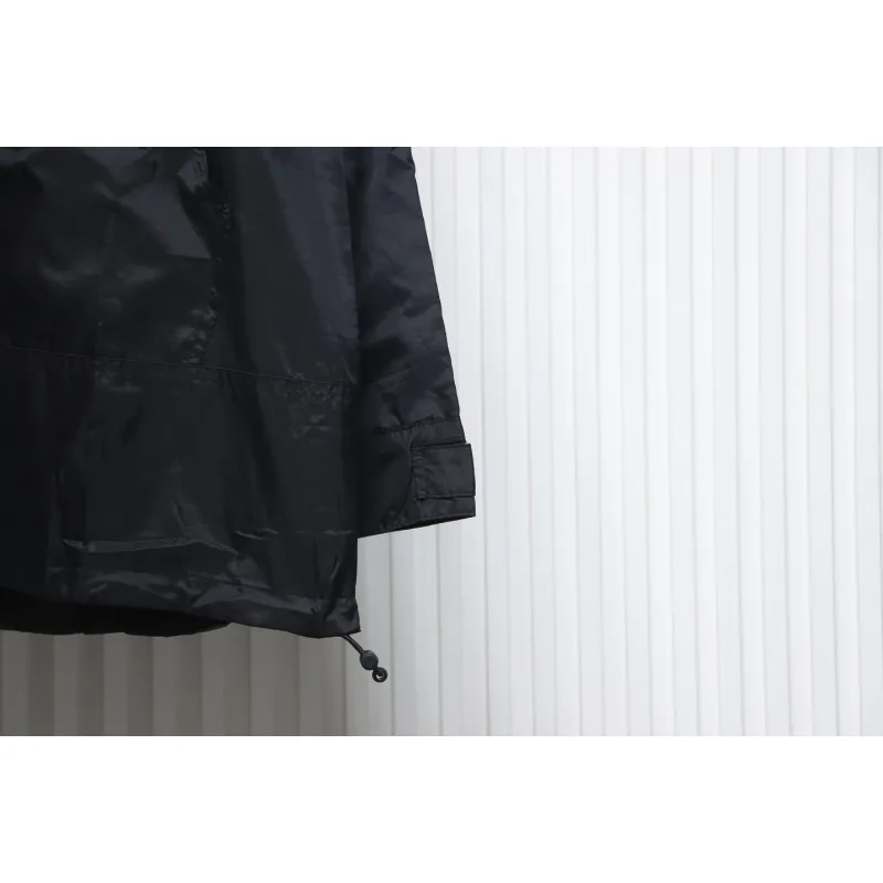 Balenciaga 23FW Half Zip Jacket With Stowable Hood