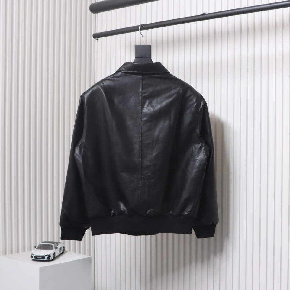 Balenciaga 23FW TAXI Quilted Leather Jacket