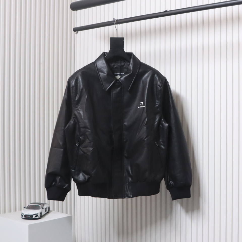 Balenciaga 23FW TAXI Quilted Leather Jacket